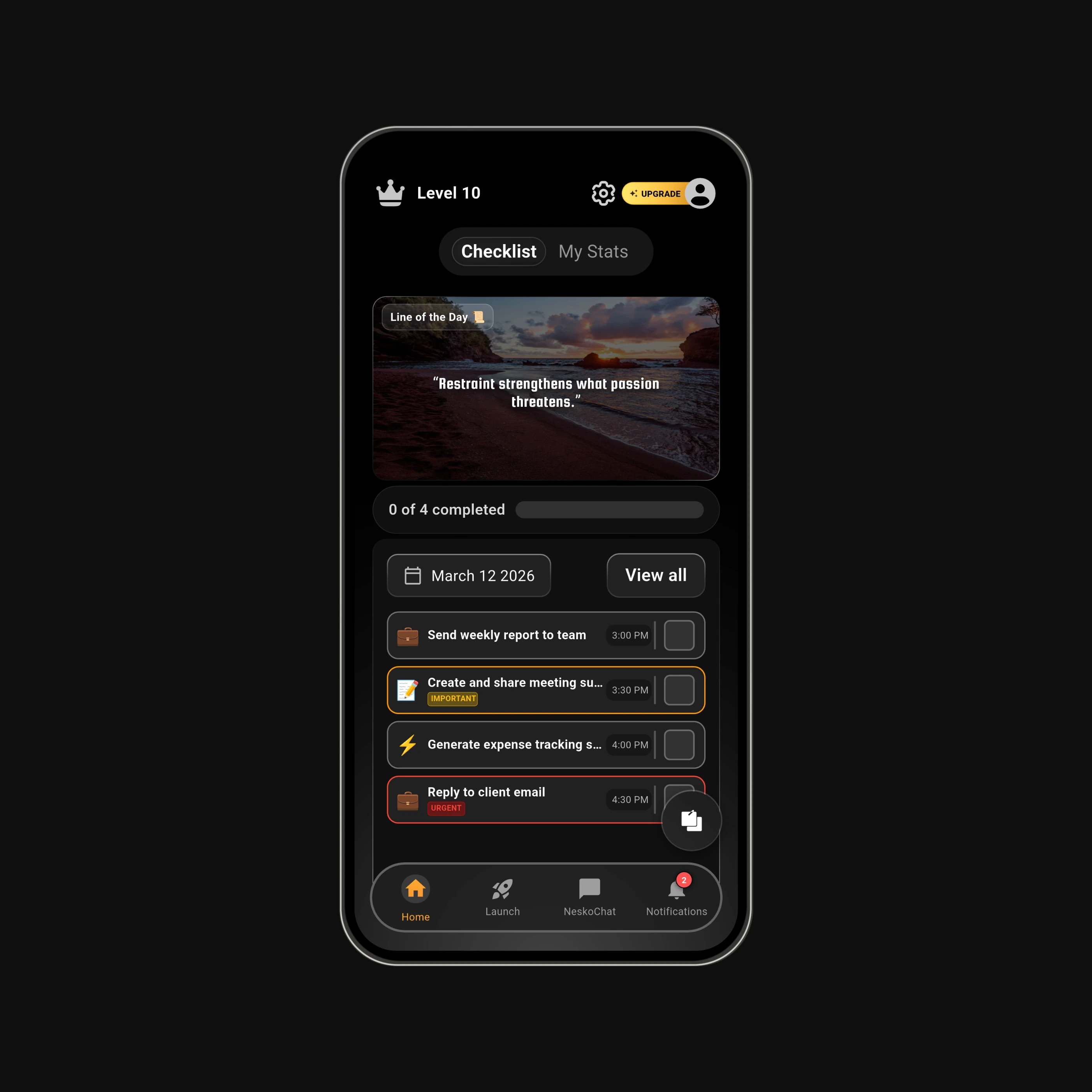 Smart Task Management